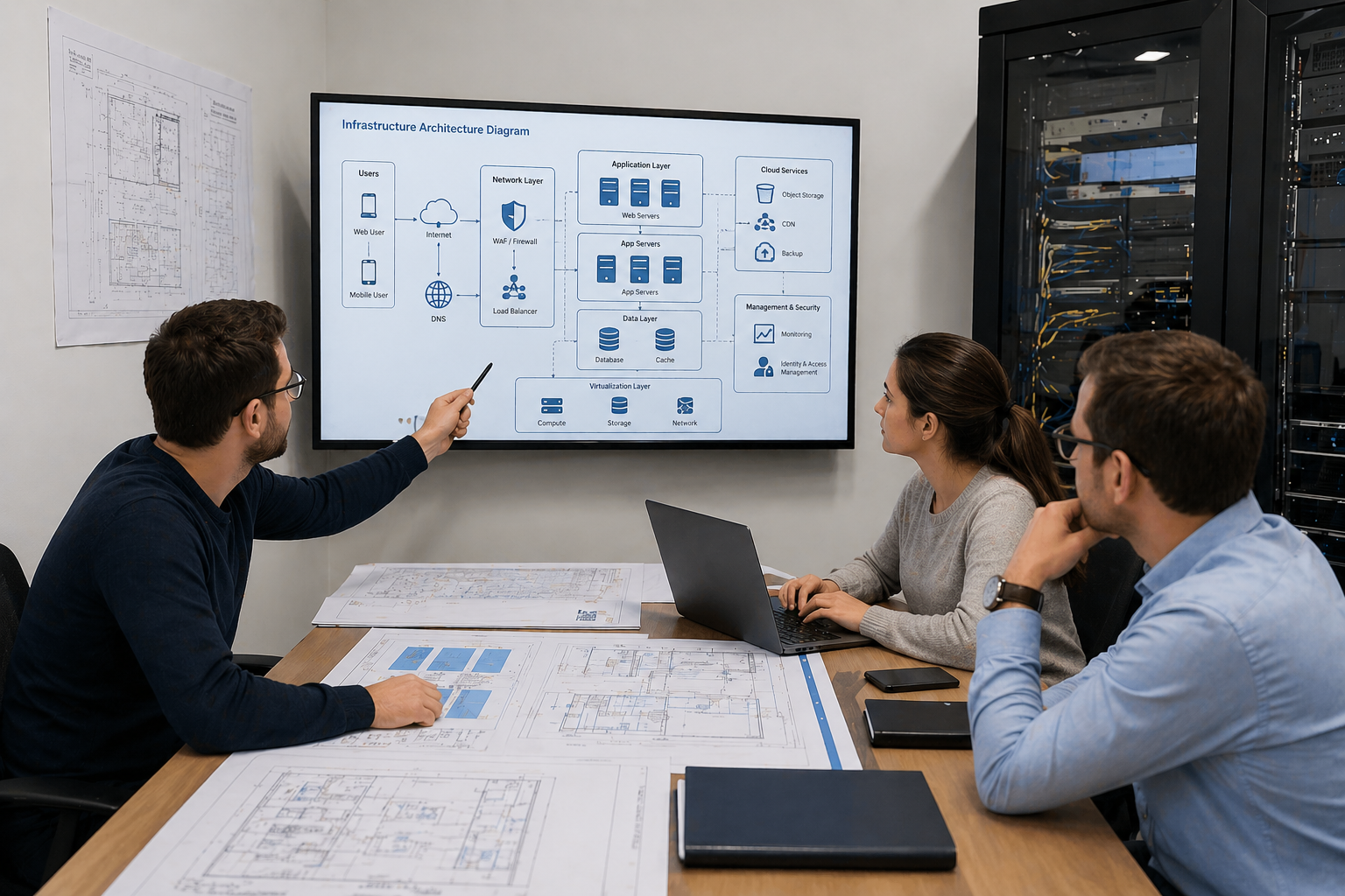 Infrastructure architecture design