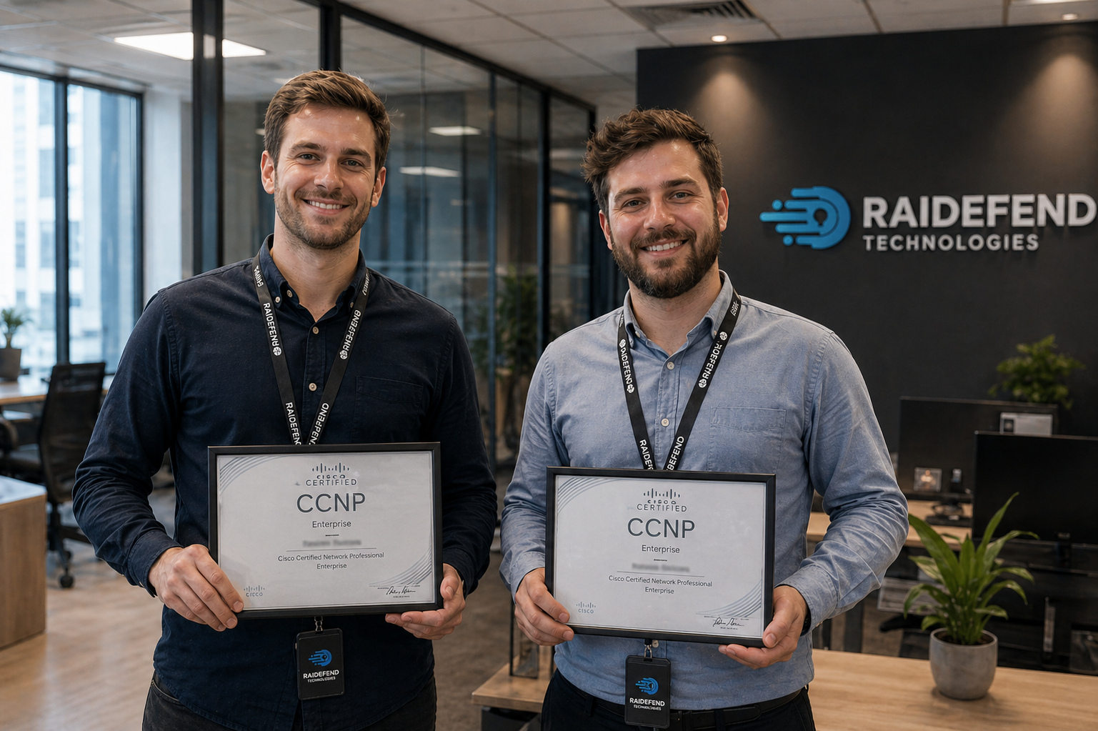 Dubai IT support team - certified engineers at Raidefend Technologies