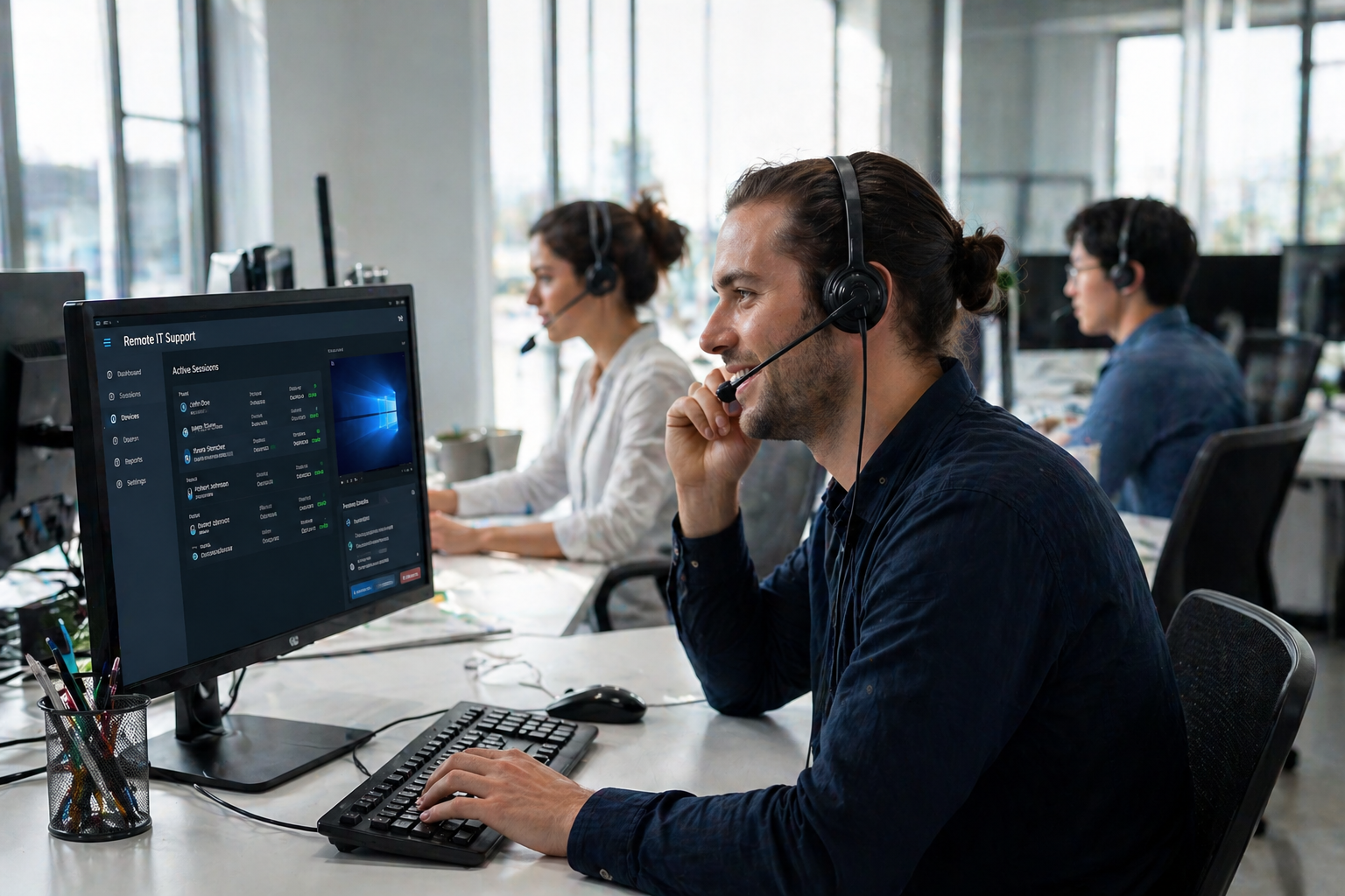 Active IT support and management services in Dubai