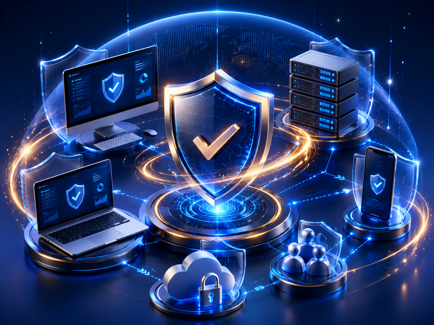 Endpoint protection console