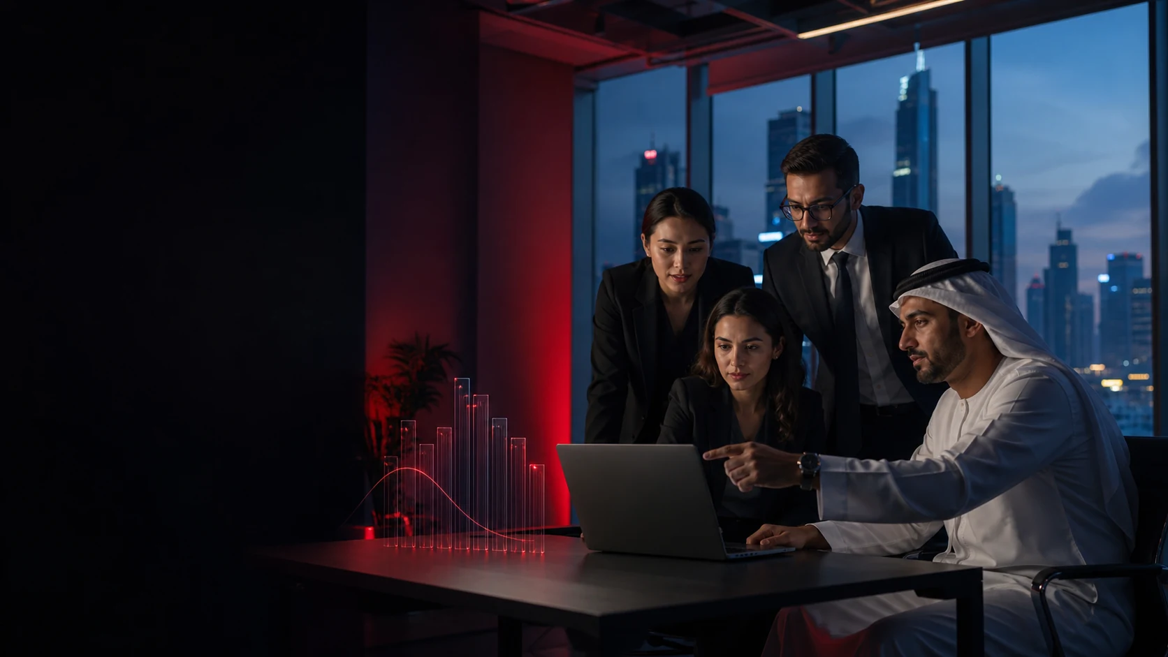 Lenovo Partner Dubai enterprise technology consultation in a modern office